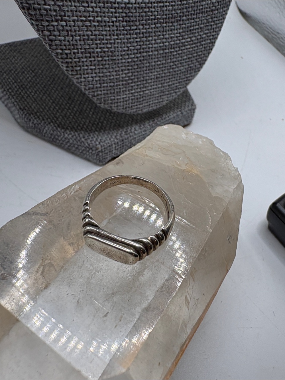 Sterling Silver Signet Ring - Size 7